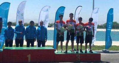 Таджикская молодёжь завоевала бронзовую медаль в гонке на каноэ-четвёрке на Чемпионате Азии - dialog.tj - Узбекистан - Таджикистан - Самарканд
