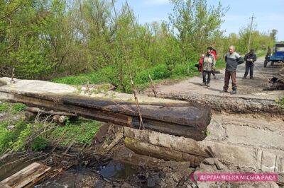Вячеслав Задоренко - На въезде в деоккупированную Цуповку почти восстановили мост (фото) - objectiv.tv