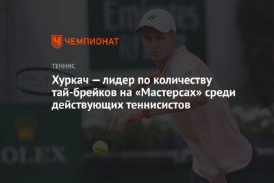 Хуркач — лидер по количеству тай-брейков на «Мастерсах» среди действующих теннисистов