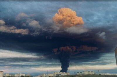 "Бавовна" в Крыму: в оккупированном Севастополе масштабный пожар на нефтебазе