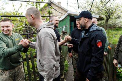 Синегубов показал позиции харьковской 92 ОМБр на Донбассе (фото)