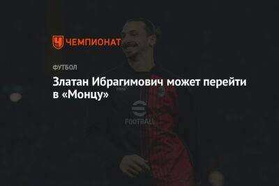 Николо Скир - Златан Ибрагимович - Златан Ибрагимович может перейти в «Монцу» - championat.com - Италия - Швеция