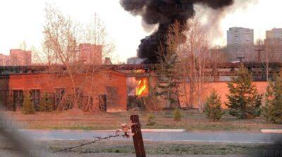 В Перми произошел пожар на заводе по производству снарядов
