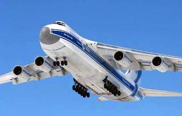 В Гомель прилетало два транспортных самолета Ан-124 ВКС РФ