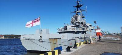 В Клайпедский порт прибыло судно ВМС Великобритании HMS Mersey