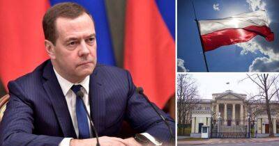Медведев обиделся на Польшу и призвал разорвать дипломатические отношения