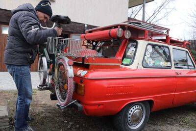 Украинец превратил "Запорожец" в настоящий дом на колесах. Можно переезжать из города в город