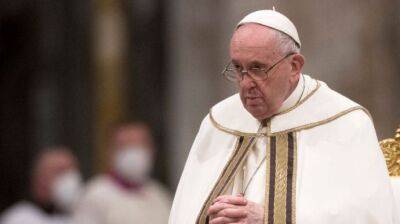 Ватикан задействован в миссии для достижения мира между Украиной и Россией – Папа Римский