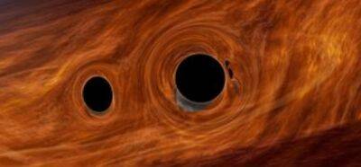 Это меняет восприятие! Ученые впервые показали свет от черных дыр после столкновения двух космических гигантов