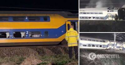 В Нидерландах пассажирский поезд врезался в кран – сколько погибших и пострадавших – видео
