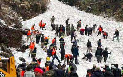 Семеро туристов погибли при сходе лавины в Индии