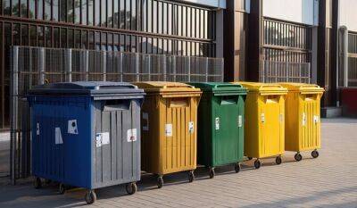 Во Франкфурте появились «умные» мусорные баки