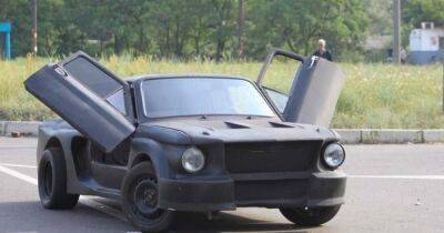 Украинец превратил старый "Запорожец" в спорткар с дверями как у Lamborghini (фото)