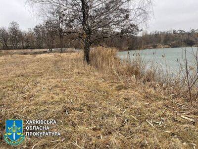 Харьковчанин возвел самострой на берегу водоема на проспекте Гагарина (фото)