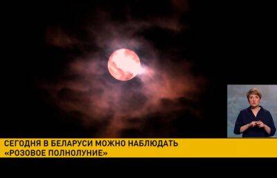 6 апреля в Беларуси можно наблюдать «Розовое полнолуние» - grodnonews.by - Белоруссия