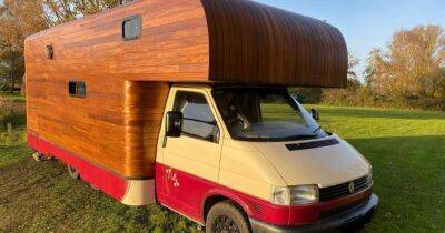 Старый фургон Volkswagen T4 превратили в стильный дом на колесах с 3 спальнями (видео)