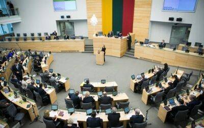 Парламент Литвы принял резолюцию о приглашении Украины в НАТО