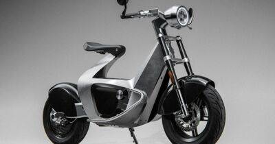 Представлен стильный электрический мотоцикл, вдохновленный оригами (фото)