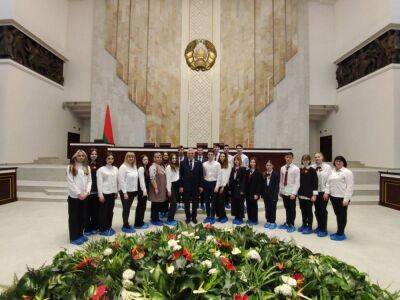 Учащиеся СШ №4 имени П.И.Батова г.Слонима побывали в Палате представителей Национального собрания Республики Беларусь