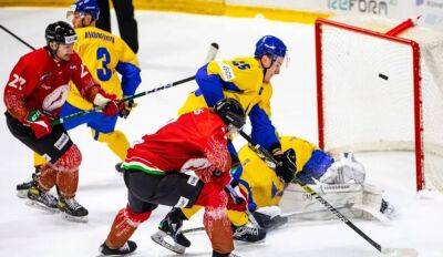 Сборная Украины по хоккею повторно обыграла Венгрию в контрольном матче