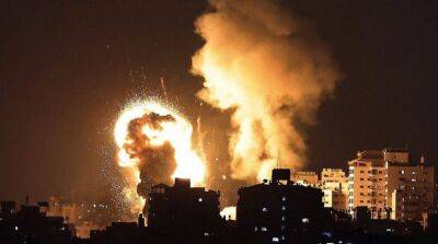 Армия Израиля нанесла массированные удары по сектору Газа