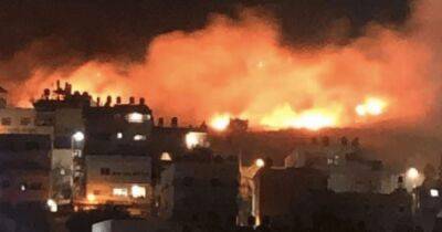 Армия обороны Израиля наносит удары по сектору Газа (видео, фото)