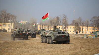 Беларусь перебросила танки на литовскую границу