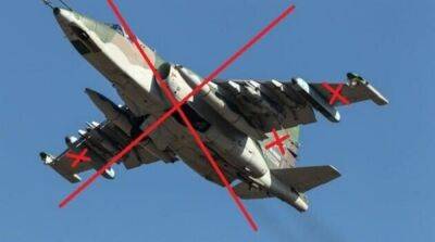 В районе Марьинки сбит российский Су-25 – видео