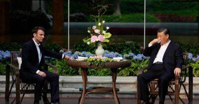 "Китай наступает": Си Цзиньпин склонял Макрона к выходу из орбиты США, — Reuters