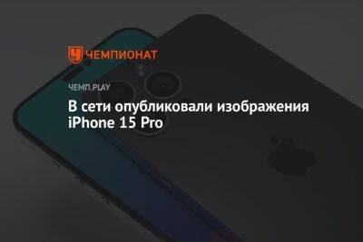 В сети опубликовали изображения iPhone 15 Pro