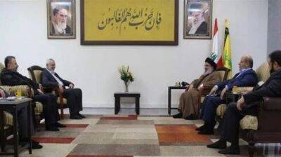 После ракет из Ливана и Сирии: Насралла встретился с главарями ХАМАСа в Бейруте