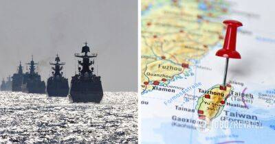 Конфликт Китая и Тайваня – Китайские военные отрабатывают полную морскую блокаду острова Тайвань
