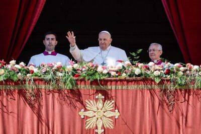 Папа Франциск упомянул Украину и обратился к россиянам в пасхальной речи
