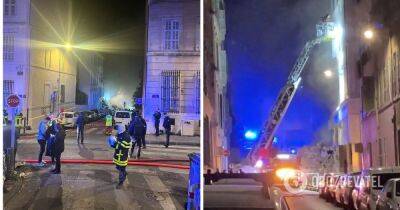 Обвал дом во Франции - во французском Марселе обрушился жилой дом - первые фото и видео