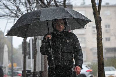 Не прячьте куртки, зонты и одеяла - Песах закончится зимним циклоном