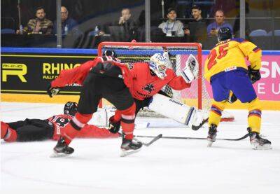Хоккеисты Румынии добились волевой победы в матче со сборной Литвы