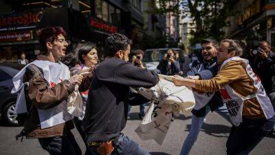 Первомай в Стамбуле: столкновения с полицией и задержания у площади Таксим