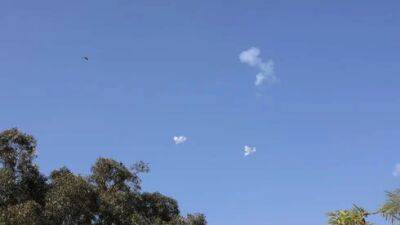 "Щит и стрела": массированный залп из Газы, ракеты рвутся в центре и на юге Израиля
