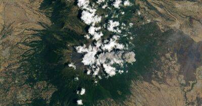 Неустанно пыхтит. Один из самых активных вулканов Мексики продолжает "бухтеть" без умолку (фото) - focus.ua - Украина - Мексика - Мехико