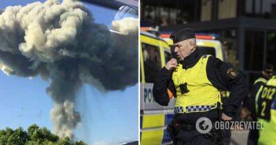 Взрыв на заводе боеприпасов – в Швеции произошел взрыв на заводе по производству боеприпасов