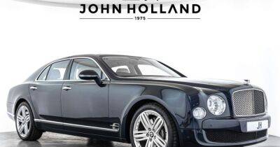 Королевская роскошь: на продажу выставили люксовый Bentley Чарльза III (видео)