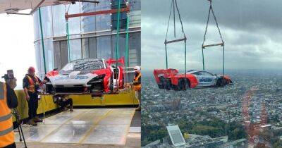 Как в "Форсаже": редкий суперкар McLaren хранится на 57-м этаже пентхауса (видео)
