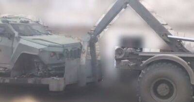 В соцсети показали, как поврежденный украинский "Новатор" транспортируют с поля боя (видео) - focus.ua - Украина - Швеция