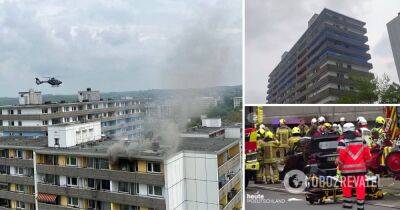 Взрыв Ратинген - пострадали двое полицейских, 10 пожарных - фото, видео, все подробности