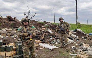 Украинские десантники показали брошенные россиянами позиции возле Бахмута