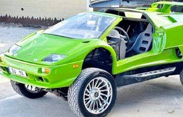 Уникальный внедорожник на базе Lamborghini Diablo выставили на продажу