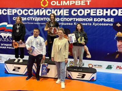 Студентка ТвГТУ - бронзовый призер чемпионата России по вольной борьбе среди студентов - afanasy.biz - Россия - Екатеринбург - Тверь - респ. Карачаево-Черкесия