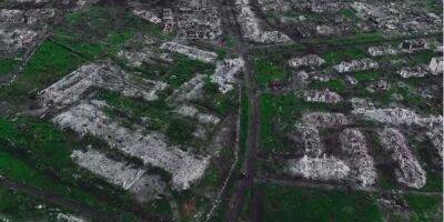 Сплошные развалины. Ермак опубликовал видео уничтоженной оккупантами Марьинки, снятое с дрона