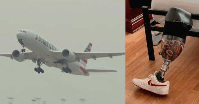 Делали на заказ: авиакомпания потеряла протез ноги и не хочет платить его владельцу (фото)