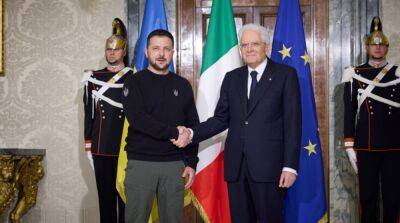 Зеленский встретился с президентом Италии: о чем говорили